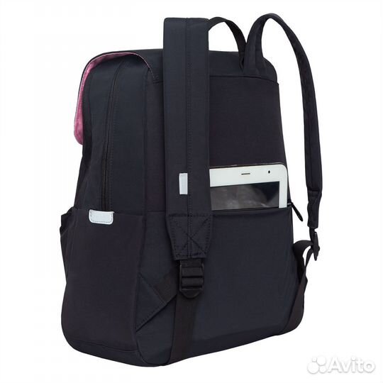 Рюкзак (ранец) Grizzly RXL-325-2 черный-розовый