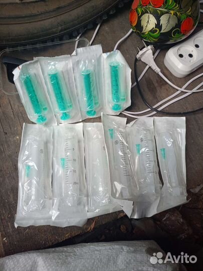 Шприц новый