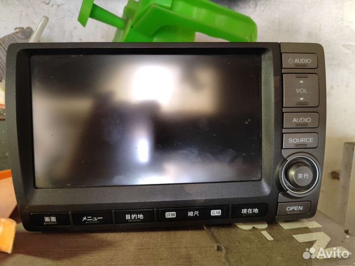 Рамка с магнитолой Хонда стрим