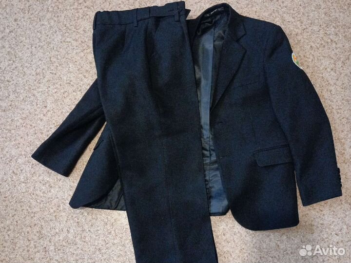 Костюм школьный черный 128 для мальчика