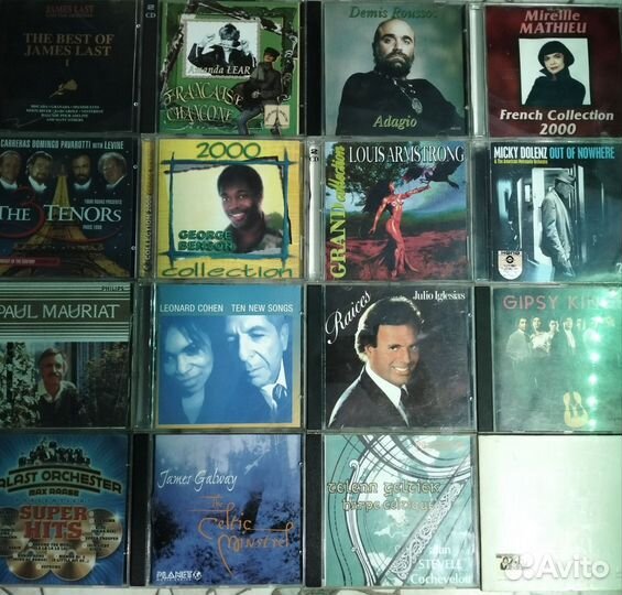 CD диски музыкальные