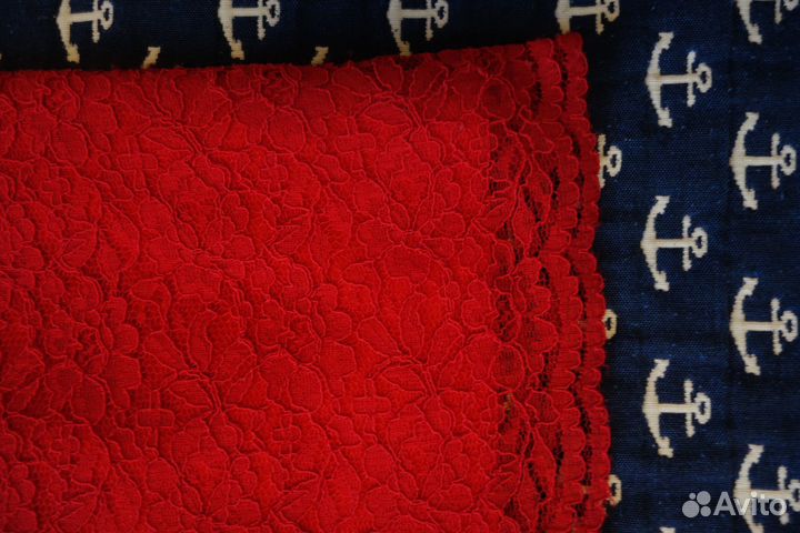 Платье кружевное красное Том Клайм