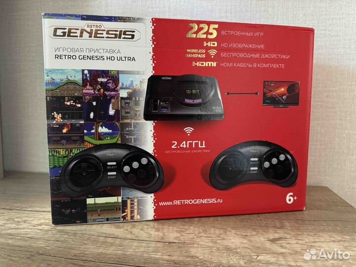 Игровая приставка Genesis Retro wi-fi hdmi