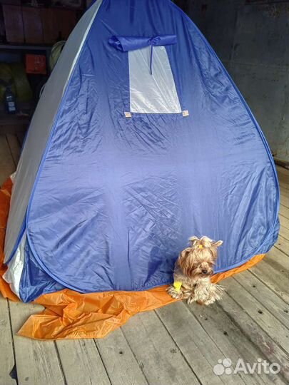 Палатка для зимней рыбалки бу