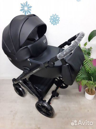 Коляска новая Riko Montana Ecco (чёрный)