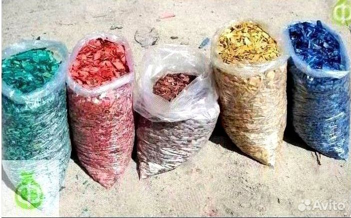 Цветная щепа в мешках с доставкой в Апрелевке