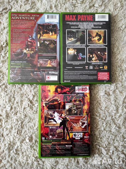 Игры для X-Box Original Лицензия (PAL)