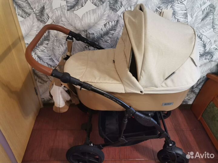 Коляска Riko 2 в 1 эко кожа