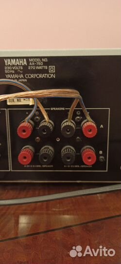 Усилитель yamaha ax 750