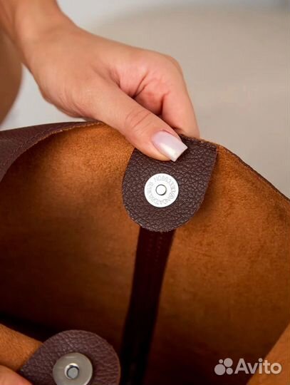 Сумка женская кожаная через плечо