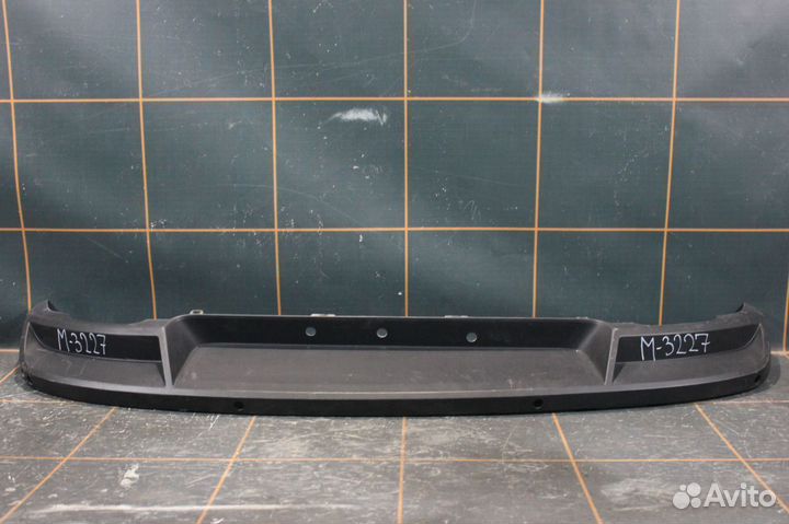 Спойлер бампер заднего - Skoda Superb 3