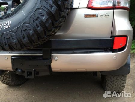 Калитка риф с фаркопом в штатный задний бампер Toy