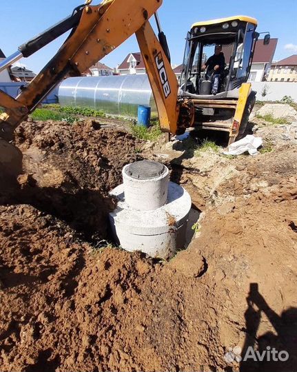 Септик из колец. Канализация из колец