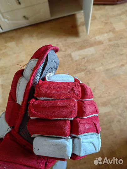 Краги хоккейные Bauer supreme и клюшка ccm taks