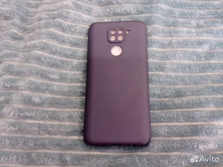 Тëмно-синий чехол, для телефона Redmi Note 9