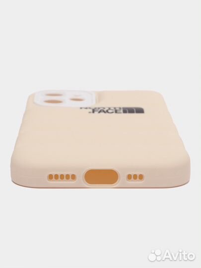 Чехол на iPhone бежевый (все модели)