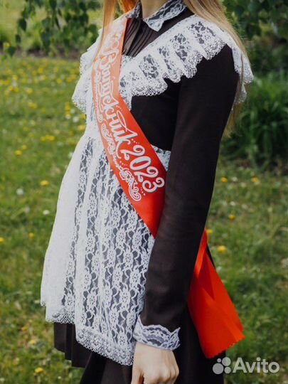 Школьный фартук и платье