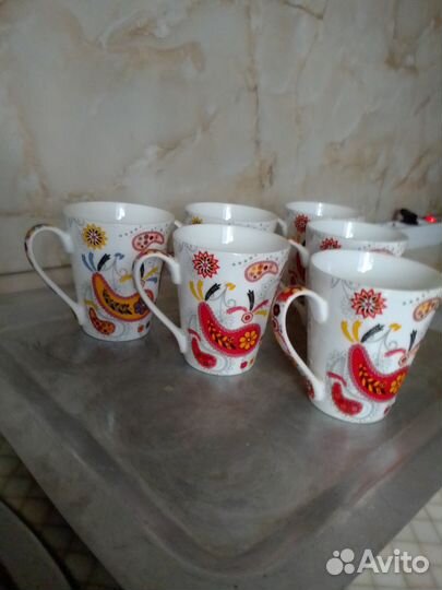 Чайные кружки. Английский фарфор