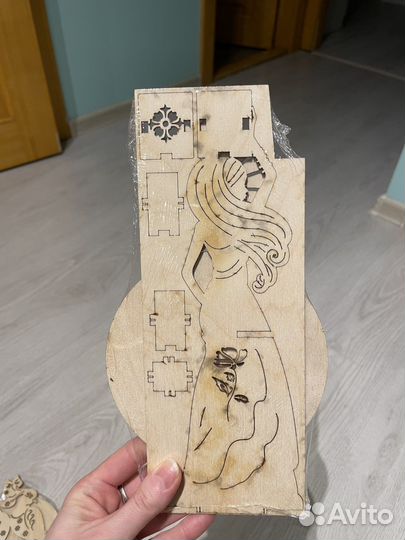 Салфетница из дерева