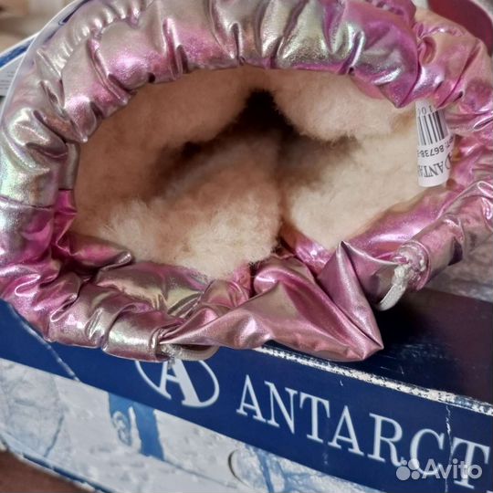 Сапоги зимние Антарктика девочке размер 35/36