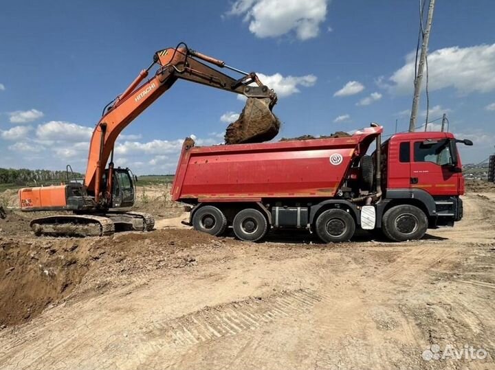 Услуги самосвала,от 25 до 40тонн,от 18 до 20кубов