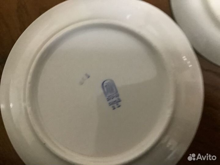 Сервиз кофейный Рижский СССР, кофейные чашки