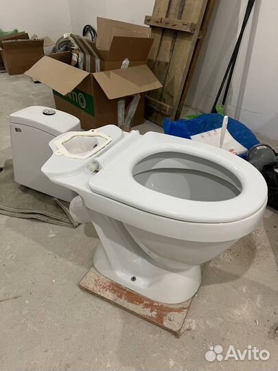 Унитаз с бачком бу