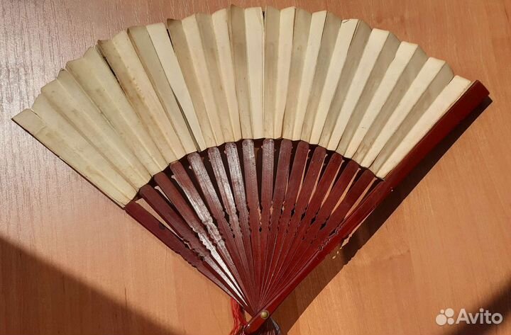 Веер винтажный под реставрацию
