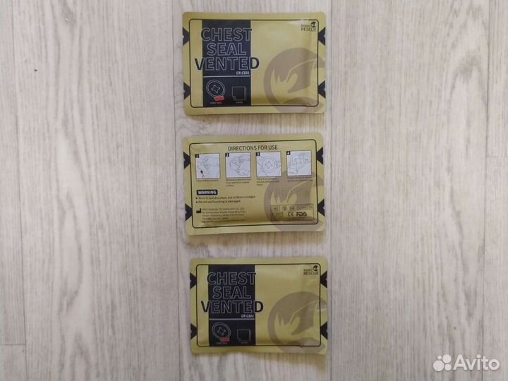 Окклюзионный пластырь Rhino Rescue