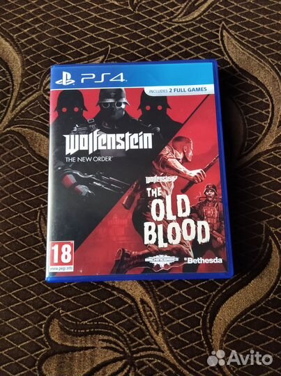 Wolfenstein The New Order The Old Blood игры ps4