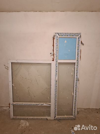 Балконная дверь с окном бу