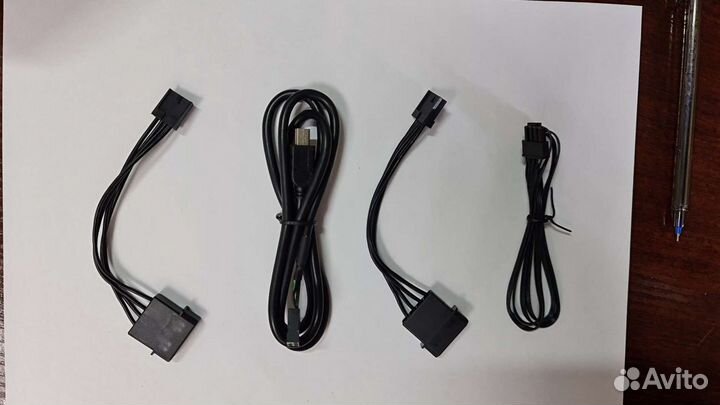 Кабели от модульного блока питания Corsair RM1000x