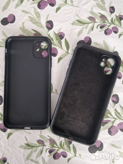 Чехол на iPhone 11 бу ремешок на часы кожа