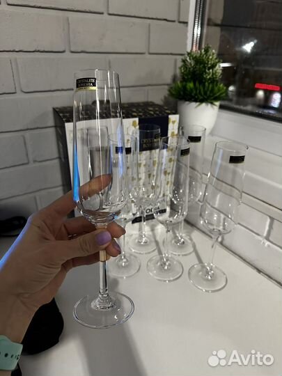 Бокалы для шампанского bohemia