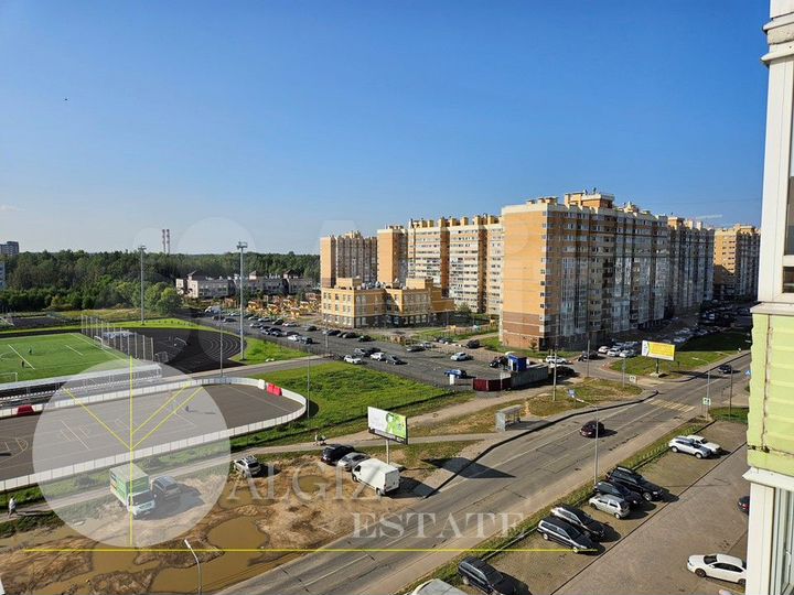 1-к. квартира, 35,6 м², 8/9 эт.