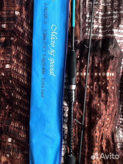 Спиннинг crazy fish inspire I-762 UL-S