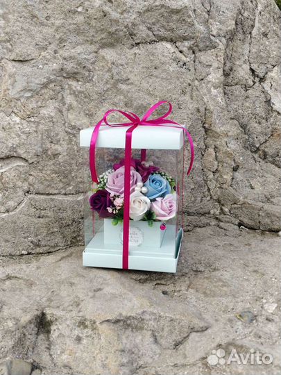 Мыльные цветы