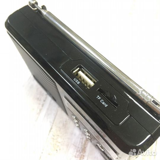 Радиоприемник PF 922 черный мини укв+FM,MP3