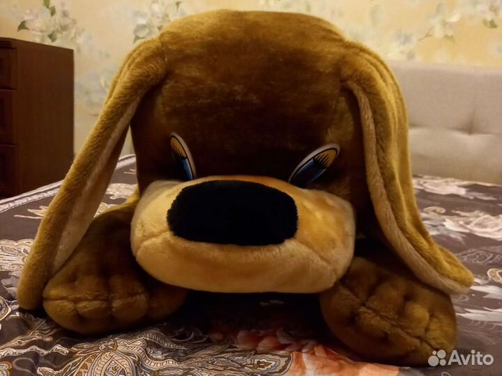 Собака мягкая игрушка