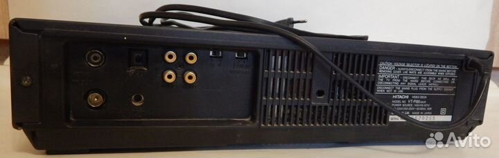 Видеомагнитофон hitachi vt-p88