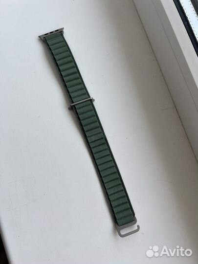 Ремешок Apple watch ultra Alpine Loop Green L