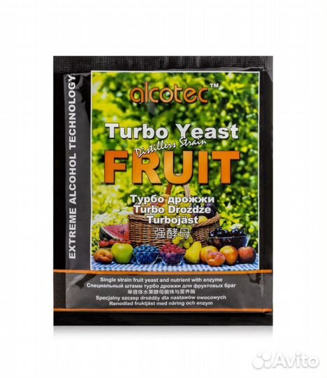 Дрожжи «Alcotec Fruit», 66 гр