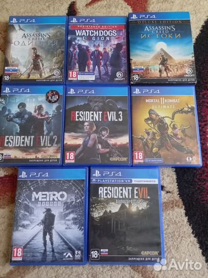 Игры на sony PS4