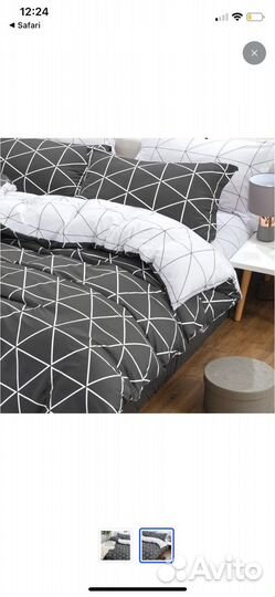 Комплект постельного белья евро