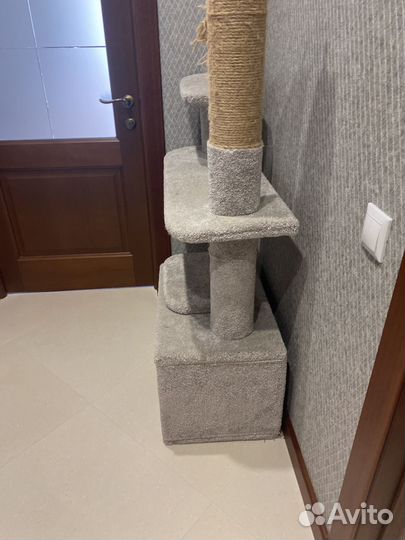 Когтеточка домик для кошки