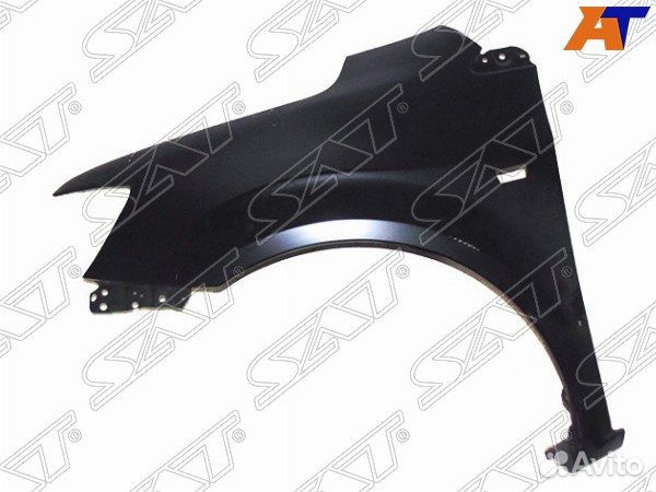 Крыло chevrolet aveo 11- LH с отверстием п/повтори