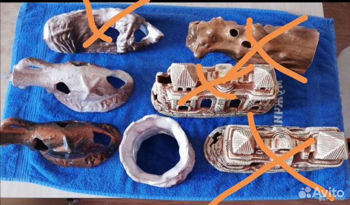 Декорации для аквариума