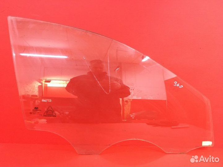 Стекло двери переднее правое Hyundai I30 FD G4FA