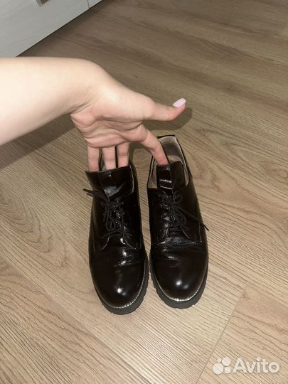 Ботильоны натуральная кожа