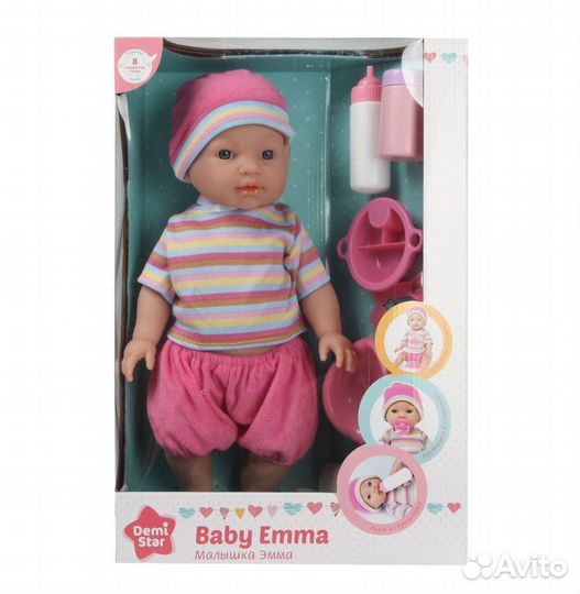 Пупс с аксессуарами новая